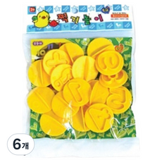 도너랜드 찍기놀이 숫자, 6개