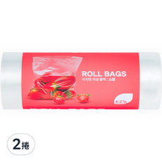 EZ'n 捲筒式透明保鮮袋 500入, S(17 x 25cm), 2捲