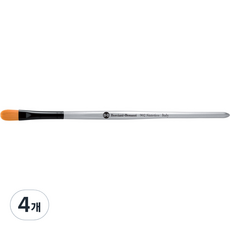 BorcianiBonazzi 신테티코 붓 902 금색 인조모, 10호, 4개