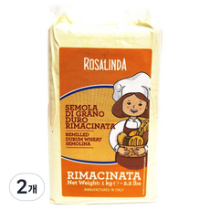 Rosalinda 杜蘭粗粒小麥粉, 1kg, 2個, 1L