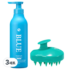 TS 블루샴푸 500ml + 쿨마사지기 세트, 3세트
