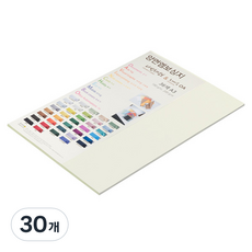 종이문화 양면 다비치엠보싱지 NO51네츄럴, 30개