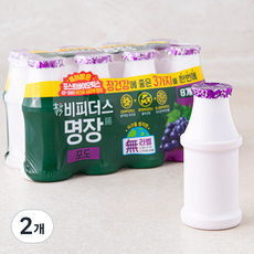 소와나무 비피더스 명장 포도 요구르트, 125ml, 8개입, 2개