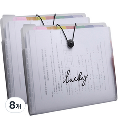 씨티 도큐먼트 파일 보관함 5칸, 럭키, 8개
