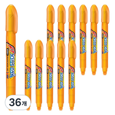 NEOSTICK 固體螢光筆 8mm, 36個, 橘色