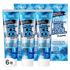 CLIO Dentimate 冰涼牙膏, 120g, 6個