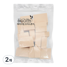Velotti Big Square NR 粉撲 20p, 單色, 2個