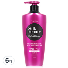 엘라스틴 퍼펙트 샤이닝 골드실크 컨디셔너 실크리페어, 400ml, 6개