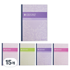 OXFORD 노트 일본식 펴노트 B5 30p, 랜덤발송, 15개