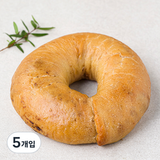 브로드카세 무화과 발효종 베이글, 120g, 1개입, 5개