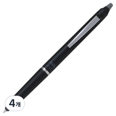 파이롯트 프릭션 볼 노크 존 볼펜 0.5mm, 올타임 블랙, 4개