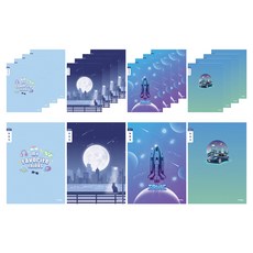 ibis 小學3 6通知簿窄格男12219, 隨機出貨, 20個