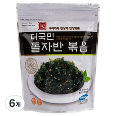 더국민 돌자반 볶음, 100g, 6개