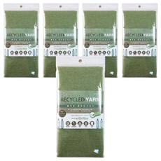 米諾諾寶特瓶環保紗沐浴巾30x90cm 5入組｜環保材質、親膚柔軟、吸水速乾，給您舒適的沐浴體驗, 綠色, 5入, 1入