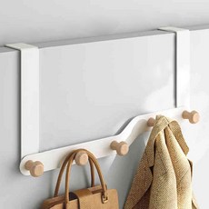 로그로 도어 행거 5구, 아이보리, 1개