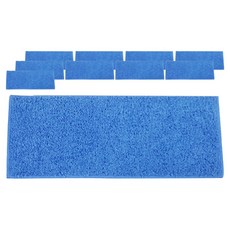 World Clean 超細纖維裁切A型替換拖把布 25cm, 10個