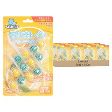 TAMURA 日本 馬桶清潔球 檸檬, 180g, 36盒