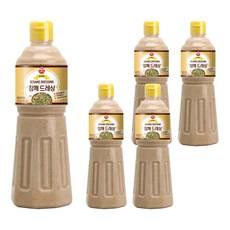 OTTOGI 不倒翁 芝麻醬, 1.04kg, 5瓶