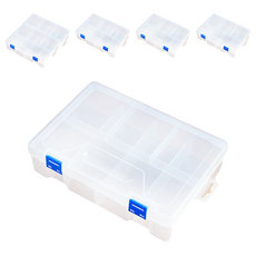 樹格儲物盒 多功能盒, 混色, 6個