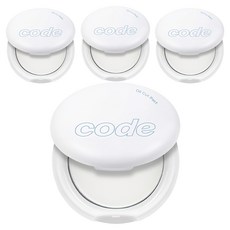 Code Glokolor 控油粉餅 8g, 單一顏色, 4個