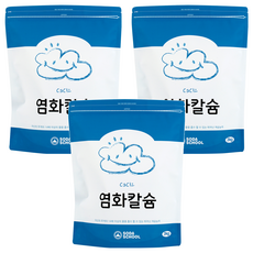 소다스쿨 염화칼슘 리필, 3kg, 3개