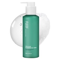 FLEEF 積雪草蘆薈泡沫潔面凝膠, 200ml, 1瓶