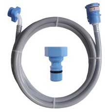 Nextem 三星專用洗衣機一鍵式進水軟管 5m, 藍色, 1個