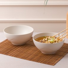 아띠홈 올더플레이트 면기 2P 세트, 크림, 2개