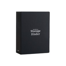 MINUIT 收納活頁本 A6, 1個, 黑色