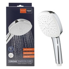 GROHE Tempesta三合一方型蓮蓬頭 27572003, 1個, 鉻合金