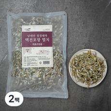 청해명가 맥전포항 볶음조림멸치, 500g, 2팩