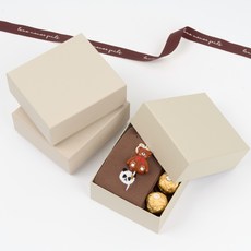 munid 柔軟迷你禮物盒, 3個, 灰色
