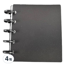 포카 다이어리 바인더, 블랙, 4개