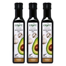格羅夫鱷梨油大蒜味, 250ml, 3個