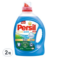 퍼실 딥클린 엑스퍼트 실내건조 드럼용 액상세제 본품, 2.7L, 2개