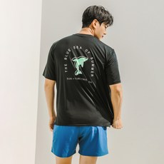 TUBE TREE 男士基本款短袖防磨衣 + 海灘褲套裝 AE8206PA