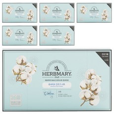 Herbmary 1848 敏感烘衣紙 衣物柔軟精 棉香 正裝, 120張, 6個