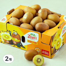 제스프리 썬골드키위, 3kg(소과), 2개