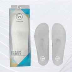 woawoa 8D高回彈止滑足弓減壓鞋墊 XL - 運動減壓舒適, 1入