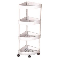 浴室落地置物架 03 三角 4層, 1個