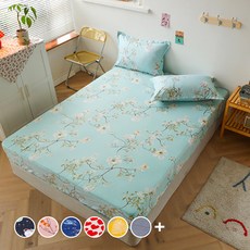 에어 그래픽 패턴 매트리스커버