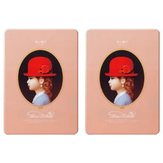 AKAI BOHSHI 紅帽子 雅緻粉帽禮盒 67.1g, 單一商品, 2盒