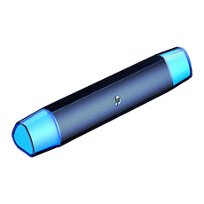hp 惠普 Soundbar RGB多媒體長型喇叭, DHE-6010S, 黑色 + 藍色