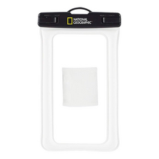 NATIONAL GEOGRAPHIC 國家地理 Water Proof Bag 手機防水袋, 白色, 1個