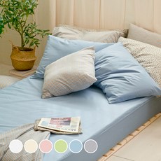 SIMPLUX 素色棉質防水床墊套