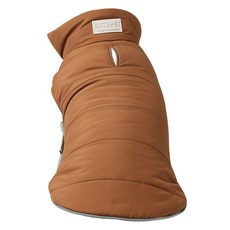 pehom 雙面寵物外套背心 (橘灰)s,1入 寵物服飾 時尚保暖 雙面穿搭 舒適透氣