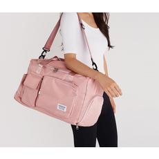 머니조이 남여공용 수납 보스턴백