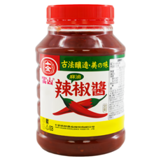 十全 富山麻油辣椒醬, 630g, 1罐