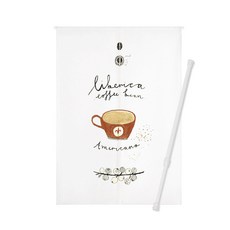 Higher Deco 一體式門簾 + 窗簾桿, 咖啡