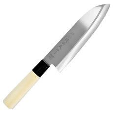 Okumura三德刀 B9093160 105mm 刀身短巧靈活 木柄設計手感溫潤, 1支, 銀色